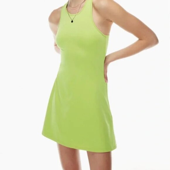 Aritzia Sunday Best Women's Odette Dress in Pear Green- Size M - Picture 9 of 10